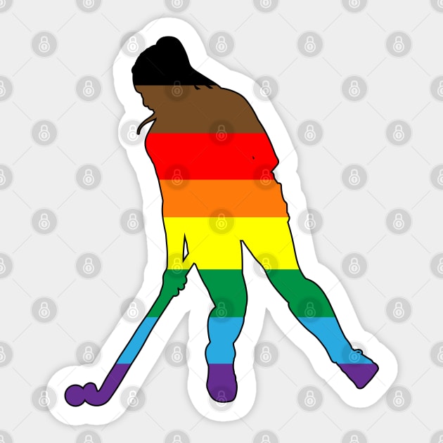 Field Hockey: QPoC Pride Sticker by ziafrazier